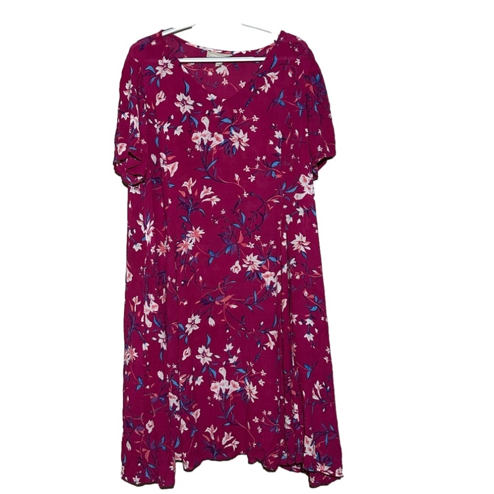 Floral V-Neck Dress